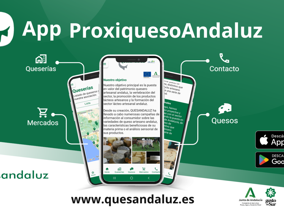 ProxiquesoAndaluz: el universo del queso andaluz en la palma de tu mano