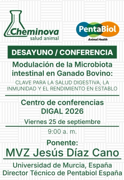 PENTABIOL participa en el ciclo de conferencias lecheras más grande de México