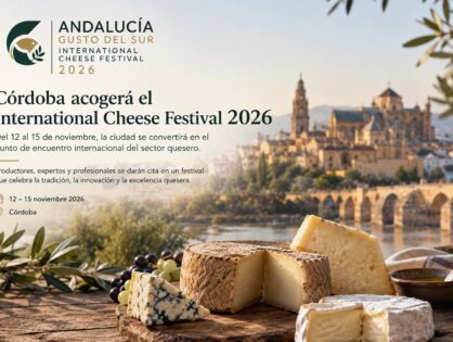 Córdoba se prepara para acoger el Andalucía Gusto del Sur International Cheese Festival 2026 del 12 al 15 de noviembre